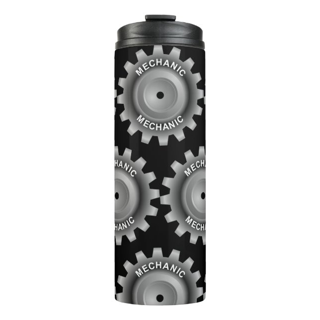 Mechanic Gear Thermal Tumbler (Front)