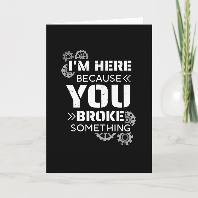 Mechanic Gift Card (Front)