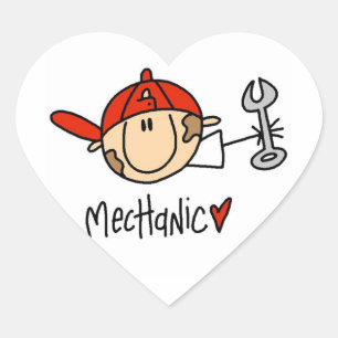 Mechanic Heart Sticker