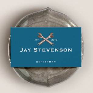 Mechanic / Home Repair Wrench Business Card