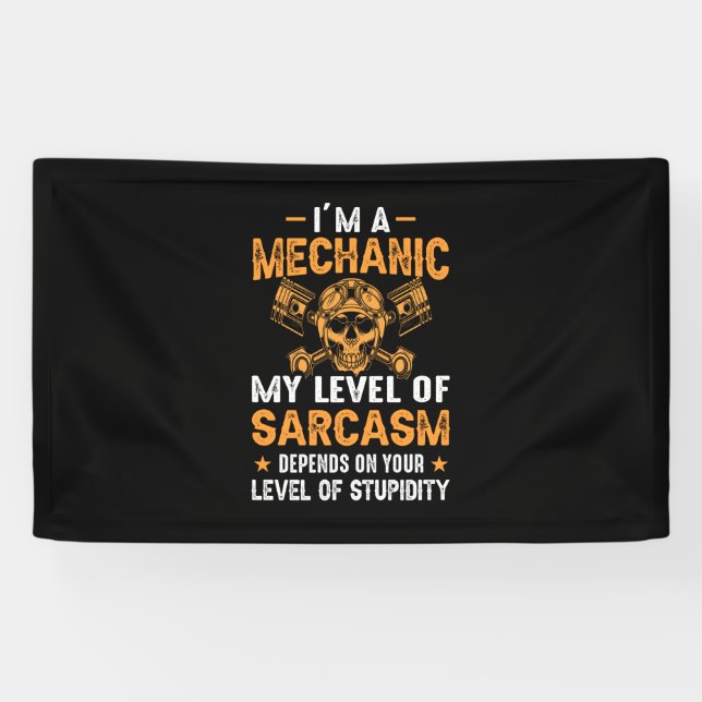 Mechanic I Am In Level Mechanic Banner (Horizontal)