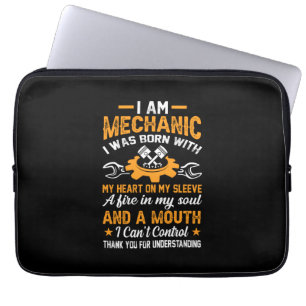 Mechanic I Am Mechanic Laptop Sleeve