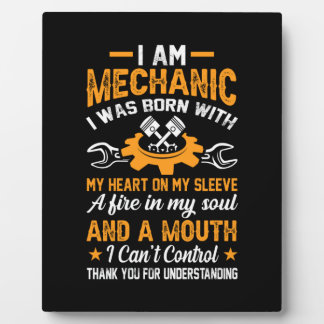 Mechanic I Am Mechanic Plaque