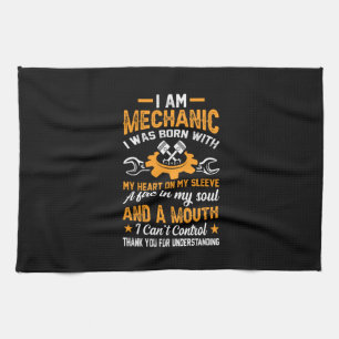 Mechanic I Am Mechanic Tea Towel