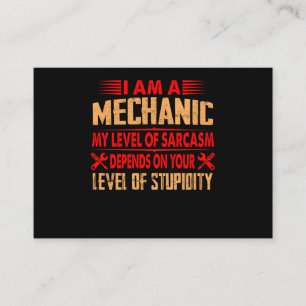 Mechanic Lovers   I Am A Mechanic Enclosure Card