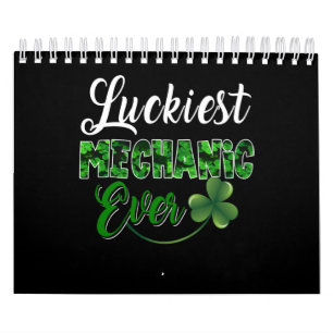 Mechanic Lovers   Luckiest Mechanic Ever Calendar
