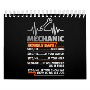 Mechanic Lovers   Mechanic Hourly Rate Calendar