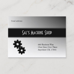 Mechanic / Machine  Business Card