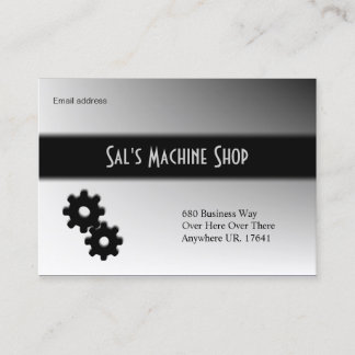 Mechanic / Machine  Business Card