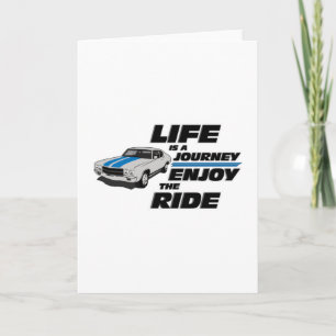 Mechanic Mechanics Wrench Car Tuning Gift Idea Card