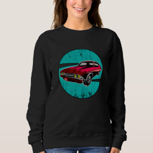 Mechanic Mechanics Wrench Vintage Car Gift Idea Sweatshirt