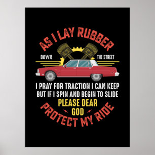 Mechanic Protect My Ride Poster