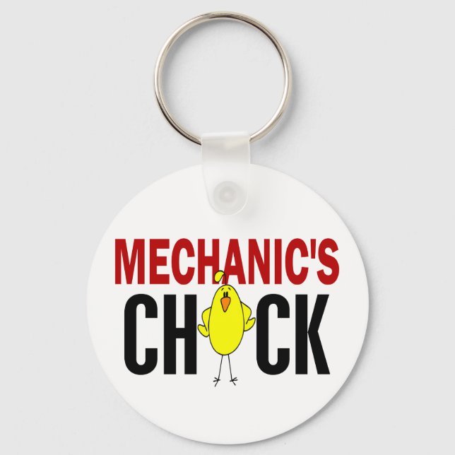 MECHANIC’S CHICK KEY RING (Front)