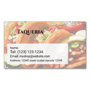 mechanic services editable business card