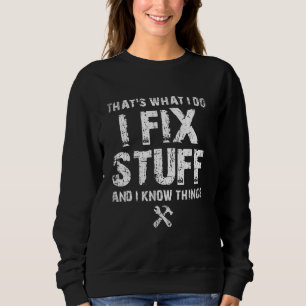 Mechanic Shirts For Men I Fix Stuff Funny Fathers 
