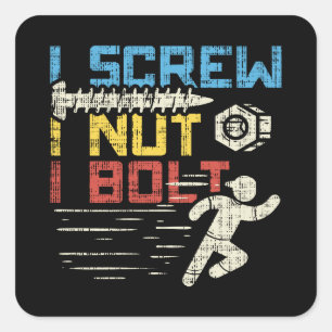 Mechanic Square Sticker