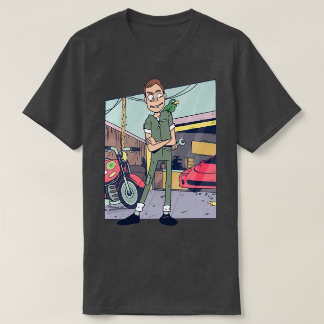 Mechanic Tools mechanics gift  (2) T-Shirt (Design Front)