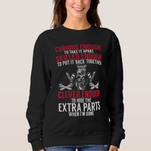 Mechanic Tools Tuner Boosted Turbo Sweatshirt