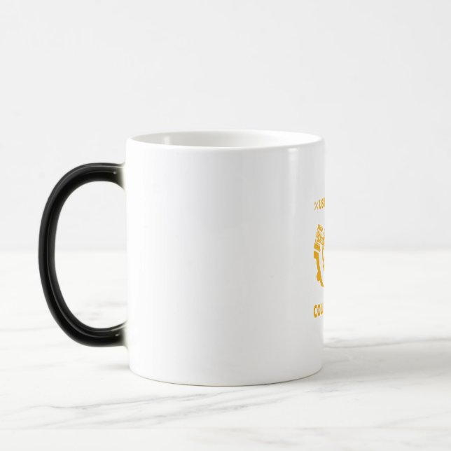 Mechanic Using A High School Diploma Magic Mug (Left)