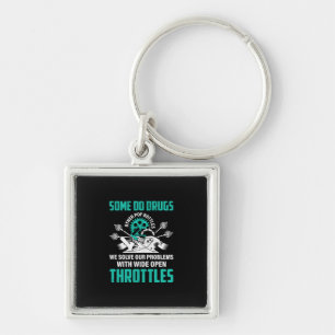Mechanic We Solve Our Problems Key Ring