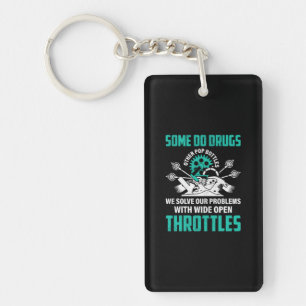 Mechanic We Solve Our Problems Key Ring