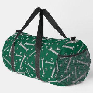 Mechanic Wrench Pattern Duffle Bag