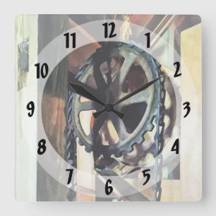 Mechanical Advantage Square Wall Clock