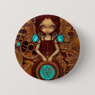 "Mechanical Angel I" Button