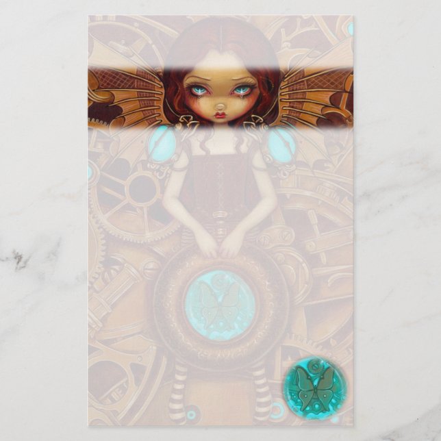 "Mechanical Angel I" Stationery (Front)
