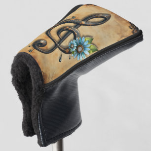 Mechanical  clef  golf head cover