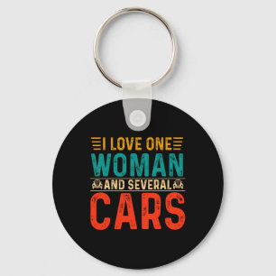 Mechanical Dad I Love One Woman And Several Cars M Key Ring