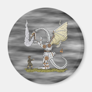 Mechanical Dragon Magnet