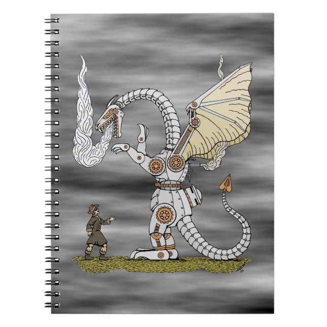 Mechanical Dragon Notebook (Front)