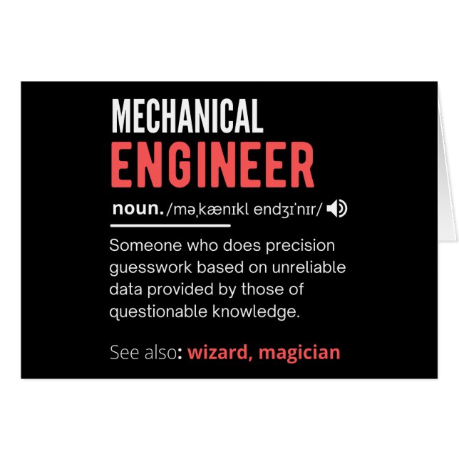Mechanical ENGINEER (Front Horizontal)