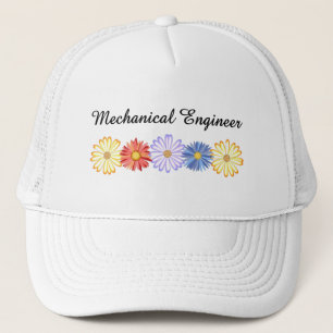 Mechanical Engineer Asters Trucker Hat