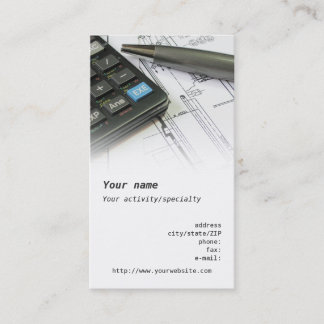 "Mechanical Engineer" business card