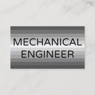 Mechanical Engineer Business Card