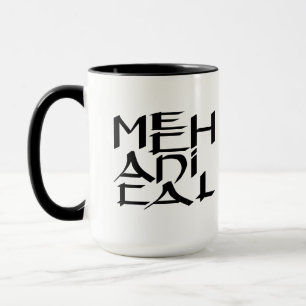 Mechanical Engineer Character Mug