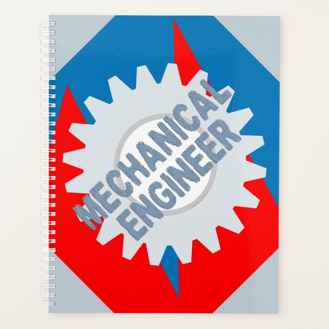 Mechanical Engineer Colour Block Planner (Front)