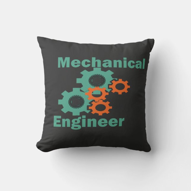 mechanical engineer cushion (Front)