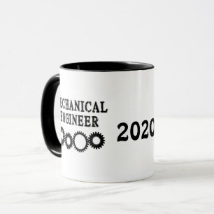 Mechanical Engineer Gears Mug