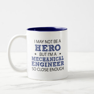 Mechanical Engineer Humour Novelty Two-Tone Coffee Mug