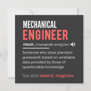 Mechanical ENGINEER Invitation