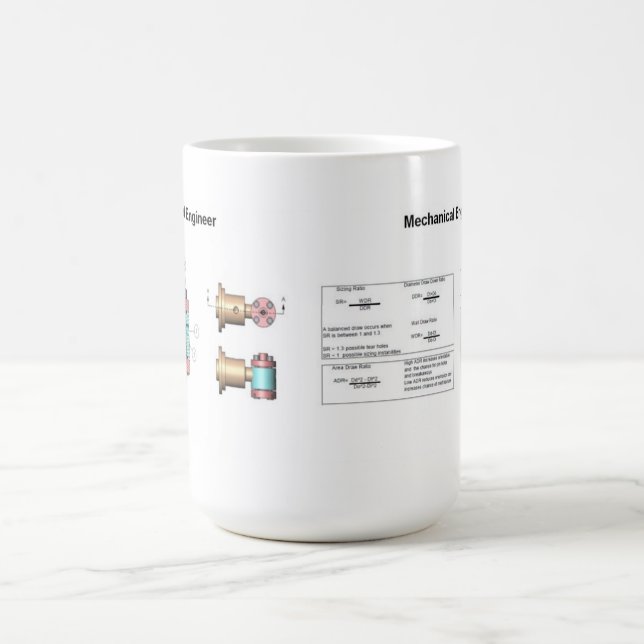 Mechanical Engineer mug (Center)