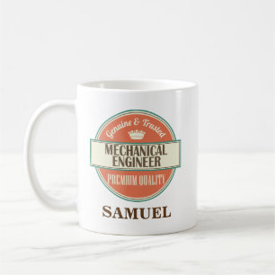 Mechanical Engineer Personalised Office Mug Gift