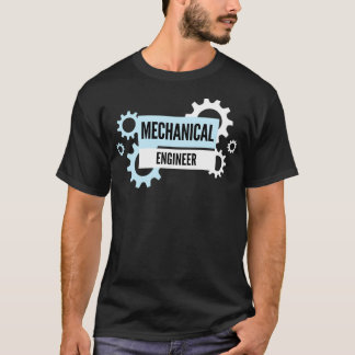 Mechanical Engineer Pinion Wizard Graduation Skill T-Shirt
