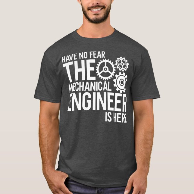 Mechanical Engineer Student Engineering T-Shirt (Front)