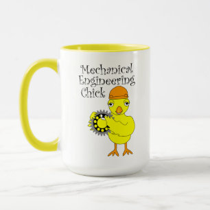 Mechanical Engineering Chick Gear Mug