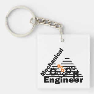 Mechanical Engineering Funny Engineer Key Ring