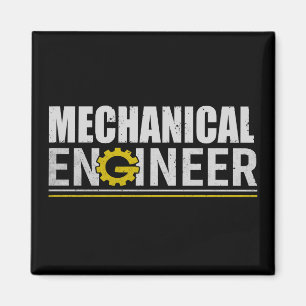 Mechanical Engineering Funny Engineer Magnet